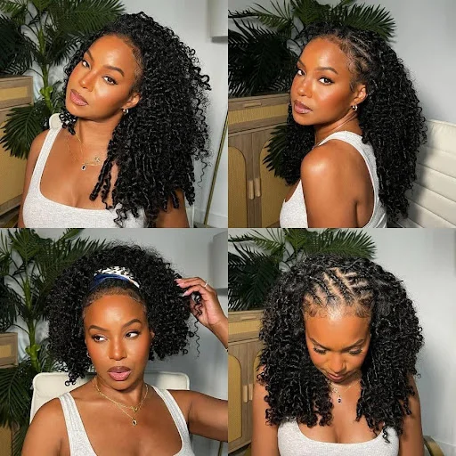 BGMgirl Burmese Curly Half Wig: The Perfect Blend of Comfort, Style, and Convenience